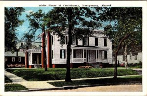 Montgomery, AL Alabama  WHITE HOUSE OF THE CONFEDERACY  ca1920's Postcard