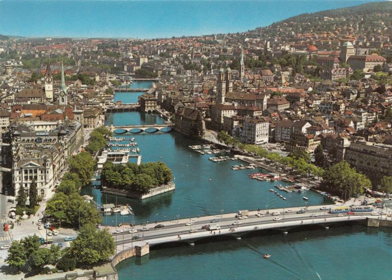 Switzerland, Suisse, Zurich, 1960s unused Postcard