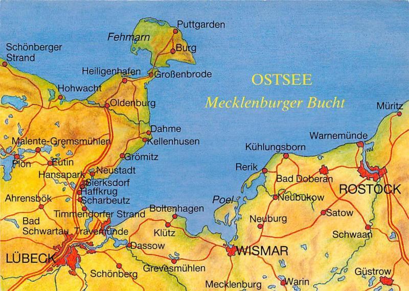 Dahme Ostsee Karte