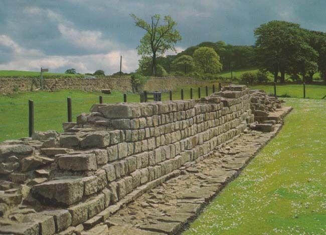 Hadrians Planetrees Roman Wall Northampton Rare Postcard