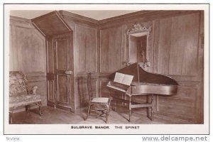 RP; Interior, The Spinet, Sulgrave Manor, Northamptonshire, England, United K...