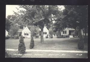 RPPC BRANSON MISSOURI ANCHOR TRAVEL VILLAGE VINTAGE MO. REAL PHOTO POSTCARD