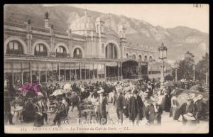 Monte-Carlo. - La Terrasse du Cafe de Paris. - LL.