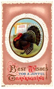 Thanksgiving    Turkey, Procclamation