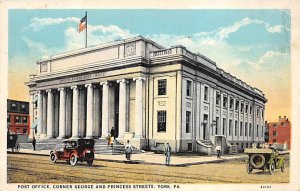 Post Office Corner George and Princess and Street - York, Pennsylvania PA  