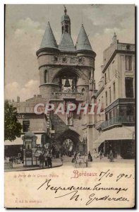 Bordeaux - Porte de la Grosse Cloche - Old Postcard