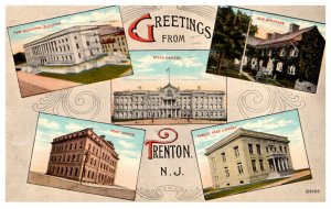 New Jersey  Trenton Greetings Multi-View