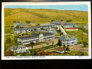 Vintage Postcard 1928 U.S. Veterans Hospital Whipple Arizona (AZ)