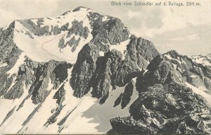 Mountaineering Austria Blick vom Schindler auf d. Valluga 1907