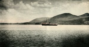 C. 1900-07 Steamer, Cornwall Bay, NY Hand Tinted Postcards P177