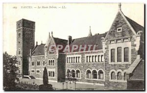 Old Postcard Nantes Museum Dobree