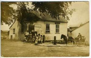 Douglas MA Post Office RPPC Postcard