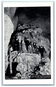 Mammoth Cave Kentucky KY Postcard Exit Corkscrew Main Cave c1910 Vintage Antique
