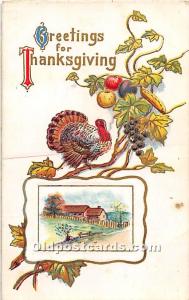 Thanksgiving Postal Used Unknown 