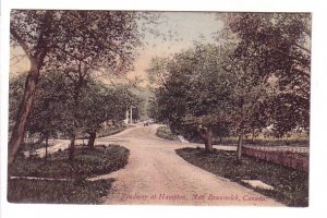 Roadway at Hampton, New Brunswick, Issued by Tourist Association