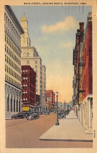 Main Street Looking North Davenport, Iowa