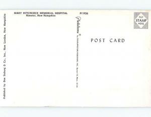 Unused Pre-1980 HOSPITAL SCENE Hanover New Hampshire NH J9149