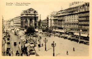 Belgium - Brussels. Brouckere's Place