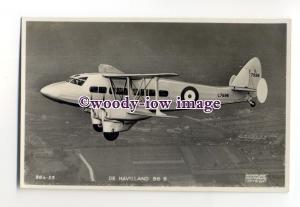 ac0074 - RAF Aircraft - De Havilland 86 B - postcard