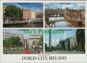 Ireland Postcard - Greetings From Dublin City   RRR1239A