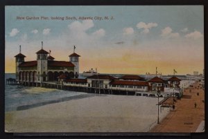 Atlantic City, NJ - New Garden Pier, looking South - 1915