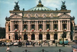 Vintage Postcard L'Opera Collectionnez les Postales Opera Square Paris France