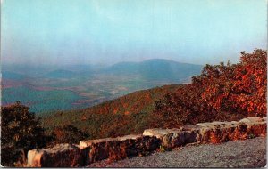 Dickie Ridge Picnic Grounds Skyline Dr VA Virginia Postcard VTG UNP Vintage 