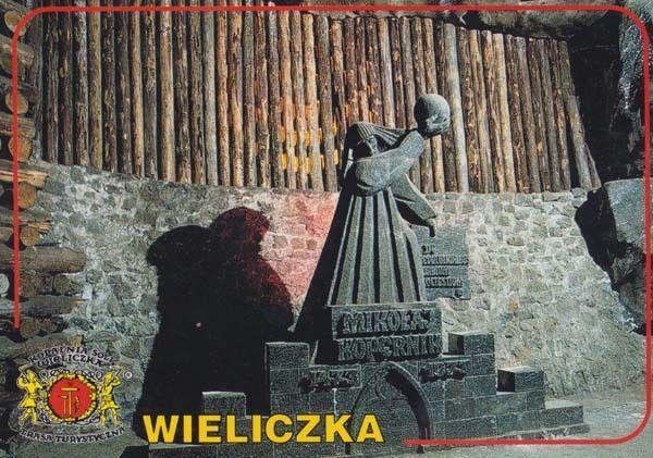 Poland Wieliczka Salt Mine Polish Mining Postcard