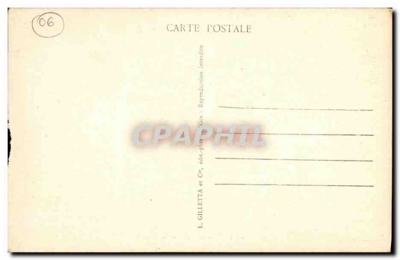 Postcard Old Nice Sunset