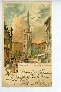 New York NY Broadway & Tenth PMC Tuck Postcard