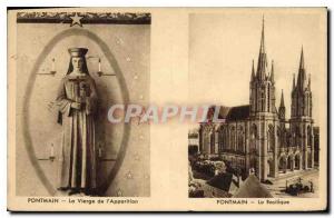 Postcard Old Pontmain Lady of the Apparition