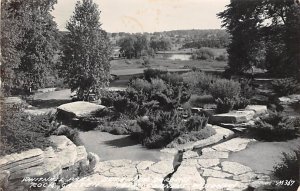 Whitnail Park Rock Garden, Real Photo Milwaukee WI 