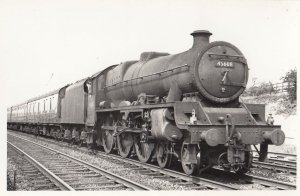 45608 Train At Swindon Station in 1959 Vintage Railway Photo