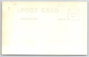 RPPC Wedge Rock Rapid City SD C1940 Rise Studio Postcard U23