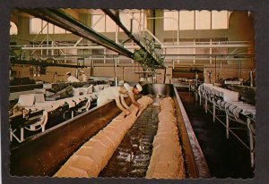 OR Interior View Tillamook Cheese Factory Oregon Postcard