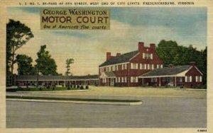 George Washington Motor Court - Fredericksburg, Virginia