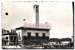 Modern Postcard Casablanca Morocco Municipal Services