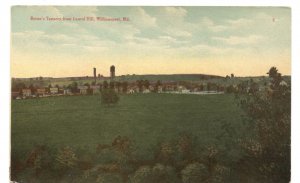 Postcard Byron's Tannery from Laurel Hill Williamsport MD Maryland