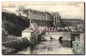 Thouars Old Postcard Castle of the Dukes of Tremoille House force since 1871 ...