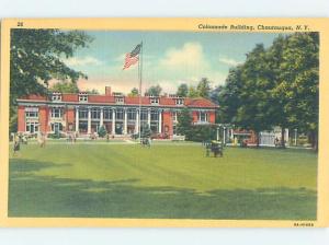 Unused Linen BUILDING Chautauqua - Near Jamestown New York NY hn8827@