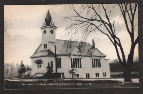 ME Chapel VA Veterans Administration Center TOGUS MAINE