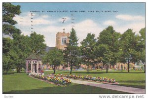 Campus St. Mary's College, Notre Dame, near South Bend, Indiana,  PU_1951