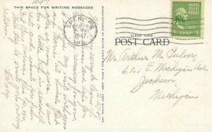 Spencer Indiana Amphitheater McCormick's Creek Park Wayne 1947 Postcard 21-6179