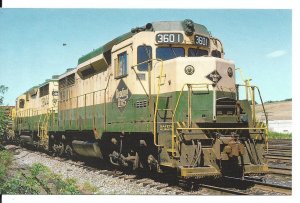 Black Diamonds Reading RR GP30 and GP35 3601 Harrisburg Dauphin Co PA 1975 PC113