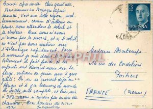 Postcard Modern Sitges Beach Espana