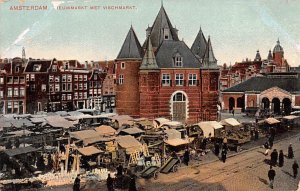 Vischmarkt Amsterdam Netherlands Unused 