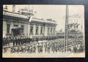 Mint Japan Real Photo Postcard RPPC Landing The British Troops At Vladivostok B