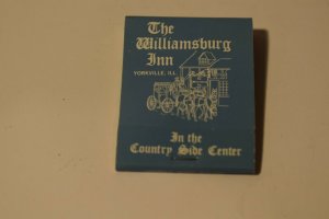The Williamsburg Inn Yorkville Illinois 20 Strike Matchbook