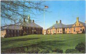 Municipal Bldg & Memorial Library, Westfield, Union County, New Jersy, Chrome