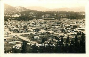 SD, Custer, South Dakota, Town View, RPPC